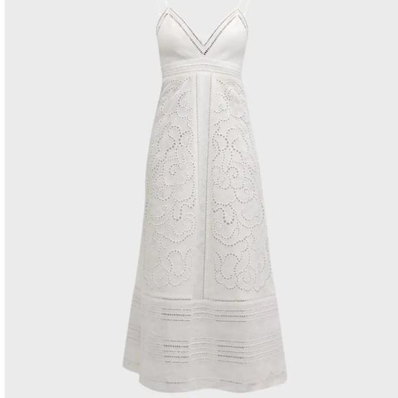 Magaschoni Dresses & Skirts - Magaschoni elegant White Lace Dress IDENTICAL TO ALC